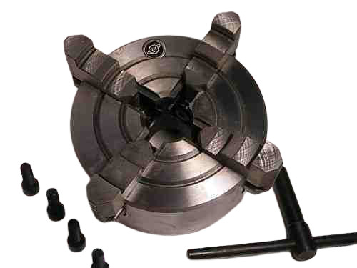 80mm jaw independent - 4-jaw, lathe