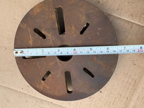 Lathe face plate 43 - face,