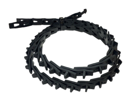Black link belting - link,