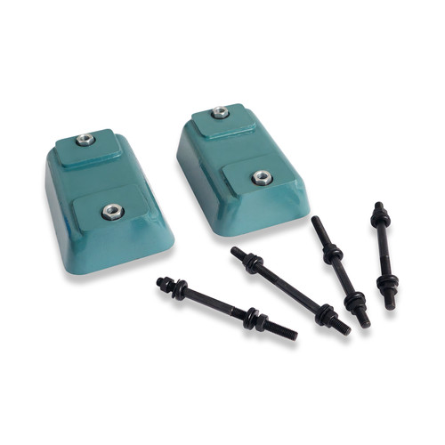 Pair machine raising blocks - of,