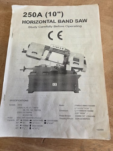Metal working bandsaws - , used
