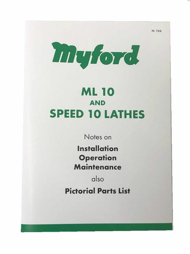 Ml10 speed10 lathe manual - ml10,