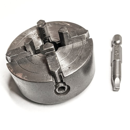 Adept lathe four - , jaw
