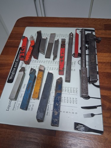 Lathe tool bits and - lathe,