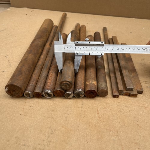 Job lot solid steel rod - solid,