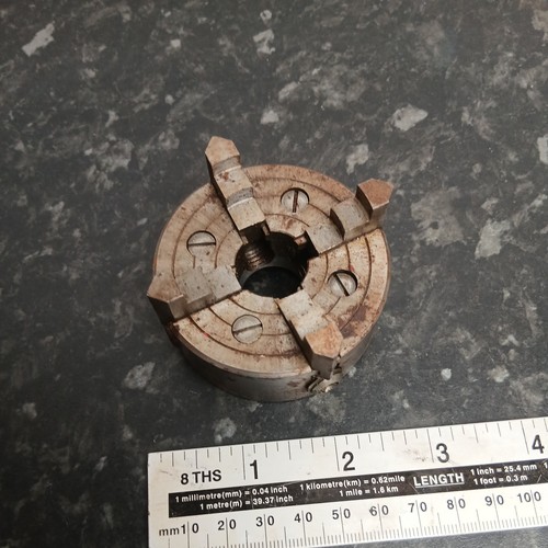 Jaw lathe chuck - chuck, dia