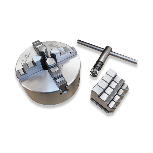 Economy 125mm rear mount - rear, lathe