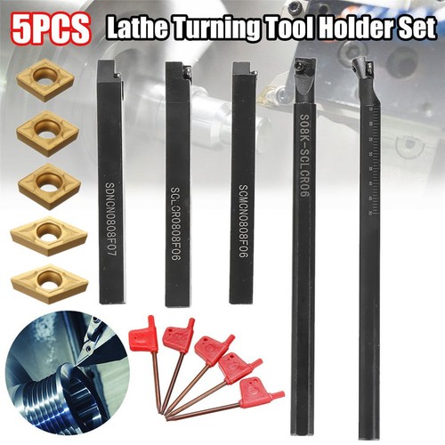 5set 8mm shank lathe turning - 5set,