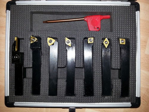 Lathe tools 7pcs indexable - lathe,